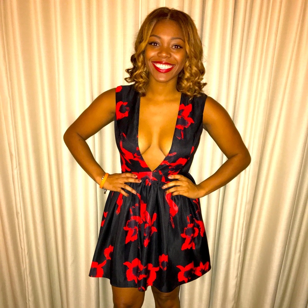 Red Rose Agaci Dress